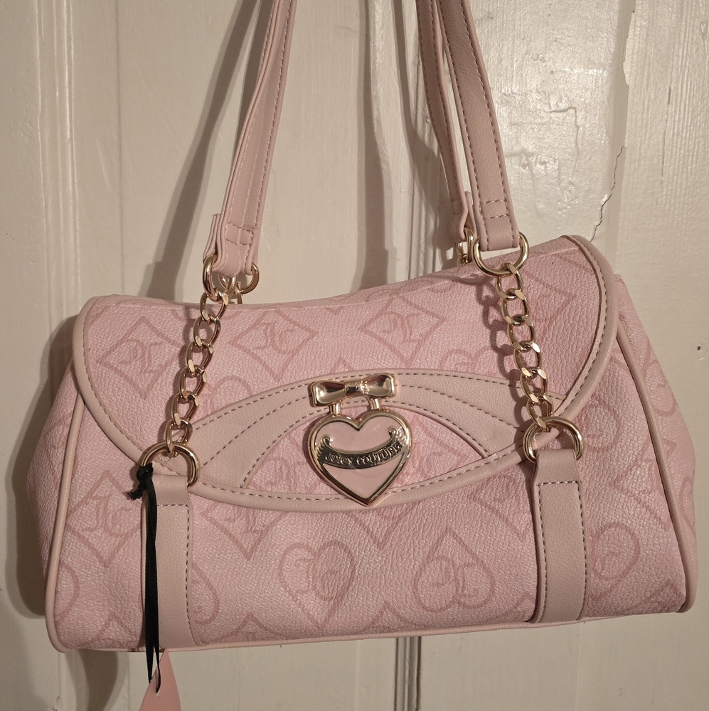 Juicy Couture Precious Moments Pink Satchel